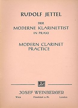 Rudolf Jettel Notenblätter 17 Studien Band 3 (Nr.13-17)