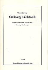 Claude Debussy Notenblätter Golliwogs Cakewalk