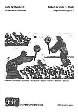 Robert de Visée Notenblätter Suite