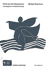 Michael Praetorius Notenblätter Tänze aus der Renaissance