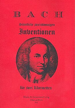 Johann Sebastian Bach Notenblätter Sämtliche zweistimmigen Inventionen