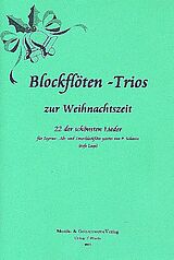 Notenblätter Blockflöten-Trios zur Weihnachts