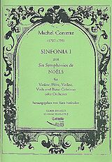 Michel Corrette Notenblätter Sinfonia 1 aus 6 symphonies de noels