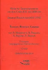  Notenblätter Werke für Tasteninstrumente aus dem Codex