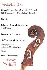 Johann Heinrich Schmelzer Notenblätter Sonate C-Dur