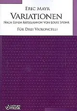 Eric Mayr Notenblätter Variationen nach einem Rätselkanon von Louis Spohr