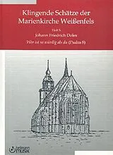 Johann Friedrich Doles Notenblätter Wer ist so würdig als du