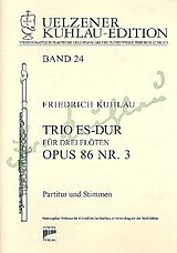 Friedrich Daniel Rudolph Kuhlau Notenblätter Trio Es-Dur op.86,3