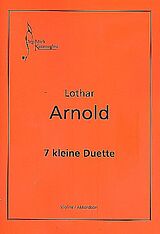 Lothar Arnold Notenblätter 7 kleine Duette für Violine und Akkordeon