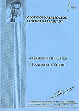 Georgios Kasassoglou Notenblätter 4 griechische Tänze