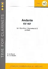Wolfgang Amadeus Mozart Notenblätter Andante KV467