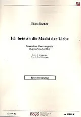 Dimitri Bortniansky Notenblätter Ich bete an die Macht der Liebe