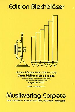 Johann Sebastian Bach Notenblätter Jesus bleibet meine Freude BWV147
