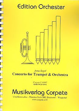 Anna Segal Notenblätter Konzert für Trompete und Orchester
