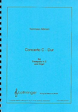 Tomaso Albinoni Notenblätter Konzert C-Dur