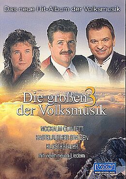  Notenblätter Die grossen drei der Volksmusik