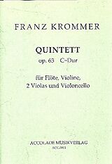 Franz Vinzenz Krommer Notenblätter Quintett C-Dur op.63