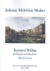Johann Melchior Molter Notenblätter Konzert B-Dur