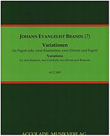 Johann Evangelist Brandl Notenblätter Variationen