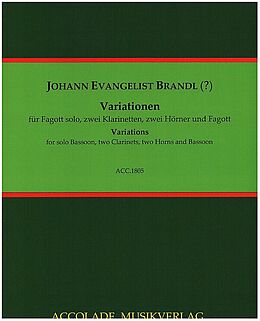 Johann Evangelist Brandl Notenblätter Variationen