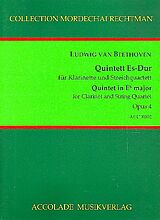 Ludwig van Beethoven Notenblätter Quintett Es-Dur op.4 für Klarinette