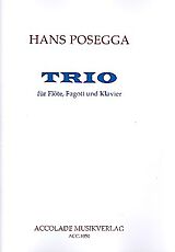 Hans Posegga Notenblätter Trio für Flöte, Fagott und Klavier