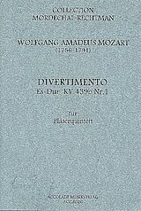 Wolfgang Amadeus Mozart Notenblätter Divertimento KV439b für Trompete, Horn