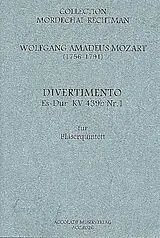 Wolfgang Amadeus Mozart Notenblätter Divertimento KV439b für Trompete, Horn