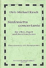 Dirk-Michael Kirsch Notenblätter Sinfonietta concertante op.10 für Oboe