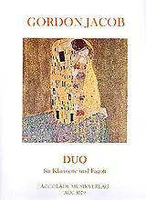 Gordon Percival Septimus Jacob Notenblätter Duo