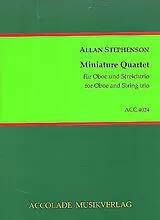 Allan Stephenson Notenblätter Miniature Quartet