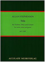 Allan Stephenson Notenblätter Trio für Violine, Oboe und Gitarre