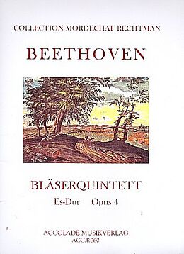 Ludwig van Beethoven Notenblätter Quintett Es-Dur op.4 für Flöte, Oboe