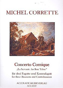 Michel Corrette Notenblätter Concerto comique op.8,7