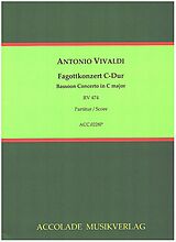 Antonio Vivaldi Notenblätter Konzert C-Dur RV 474