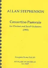 Allan Stephenson Notenblätter Concertino Pastorale für Klarinette