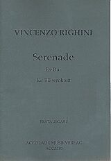 Vincenzo Righini Notenblätter Serenade Es-Dur für 2 Oboen