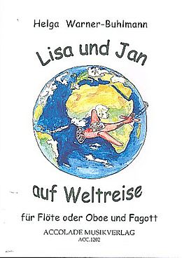 Helga Warner-Buhlmann Notenblätter Lisa und Jan auf Weltreise