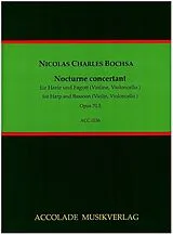 Robert Nicolas-Charles Bochsa Notenblätter Nocturne concertante G-Dur