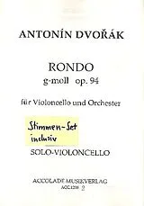 Antonin Leopold Dvorak Notenblätter Rondo g-Moll op.94 für Violoncello und