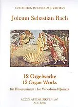 Johann Sebastian Bach Notenblätter 12 Choralvorspiele und Choräle für