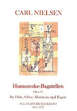 Carl Nielsen Notenblätter Humoreske-Bagatellen op.11