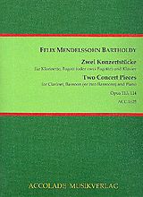 Felix Mendelssohn-Bartholdy Notenblätter 2 Konzertstücke op.113 und op.114