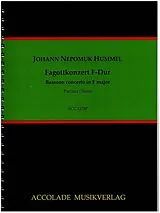 Johann Nepomuk Hummel Notenblätter Konzert F-Dur