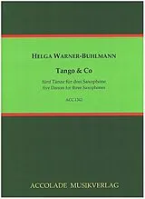 Helga Warner-Buhlmann Notenblätter Tango und Co