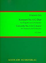 Etienne Ozi Notenblätter Konzert C-Dur Nr.6