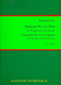 Etienne Ozi Notenblätter Konzert C-Dur Nr.6