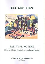 Luc Grethen Notenblätter Early Spring Hike für 2 Oboen, Englischhorn