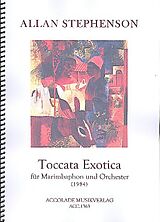 Allan Stephenson Notenblätter Toccata exotica für Marimbaphon