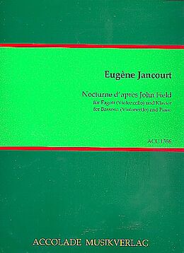 Louis-Marie-Eugène Jancourt Notenblätter Nocturne daprès John Field op.124